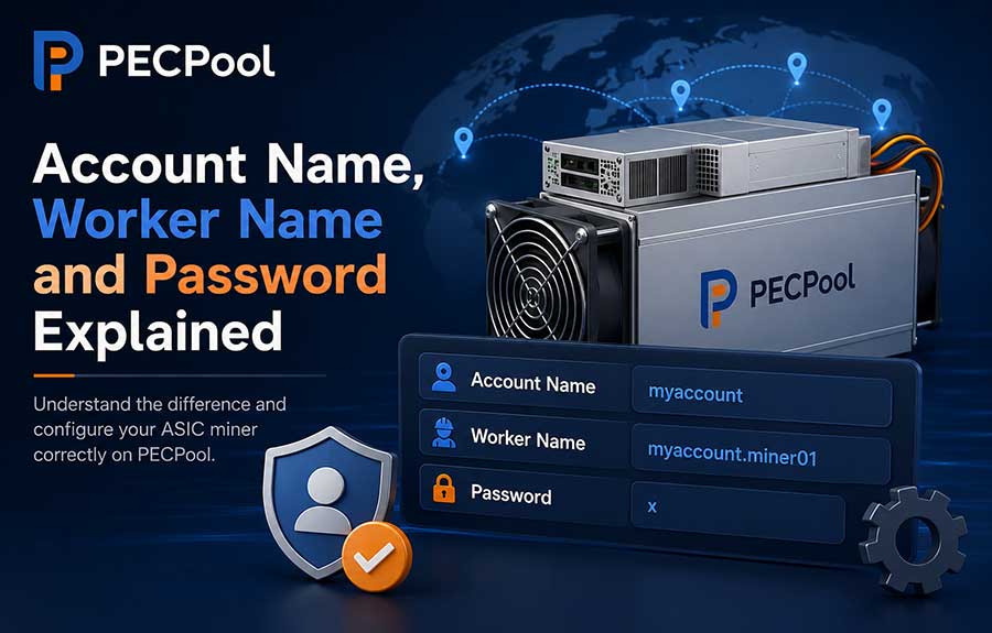 Account Name, Worker Name and Password Explained