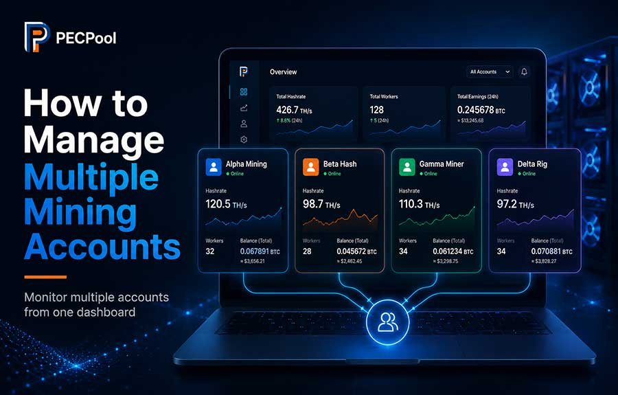 How to Manage Multiple Mining Accounts