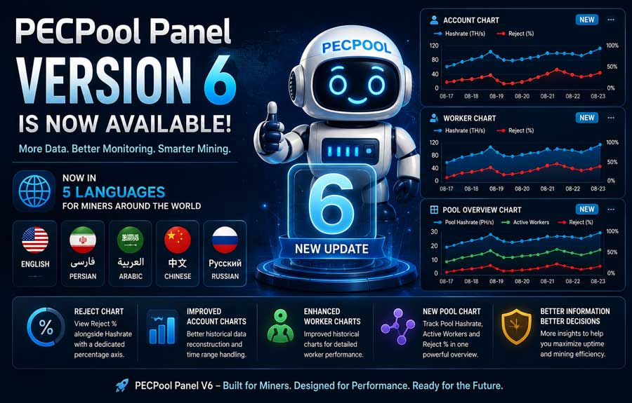 PECPool Panel Version 6 Is Now Available